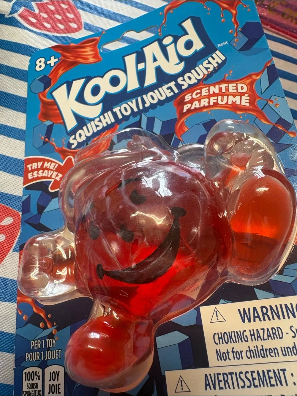 Red Squish Toy – Scented Kids Plush Squishy
